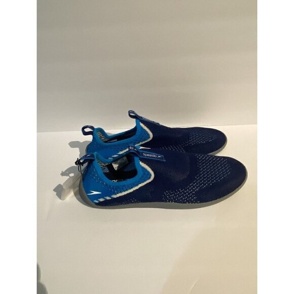 Speedo Adult Blue LARGE 11-12 Water Shoes Pool - Picture 4 of 6
